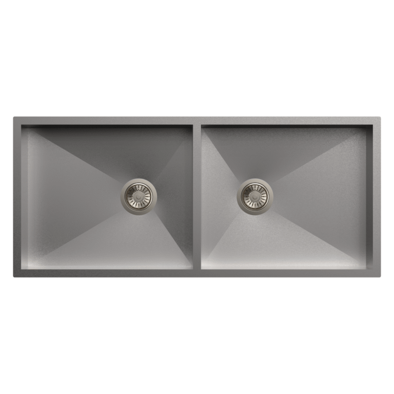 Sternhagen Quadro 1016 mm double-bowl stainless-steel sink